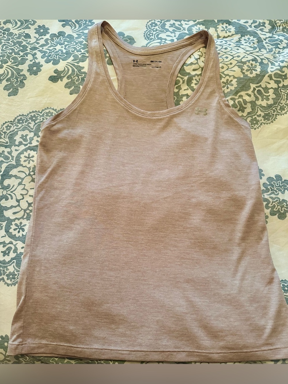 Under Armour Womens Tech Gray Tank size S